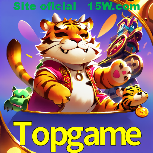 Imagem promocional da Topgame mostrando a plataforma e suas vantagens